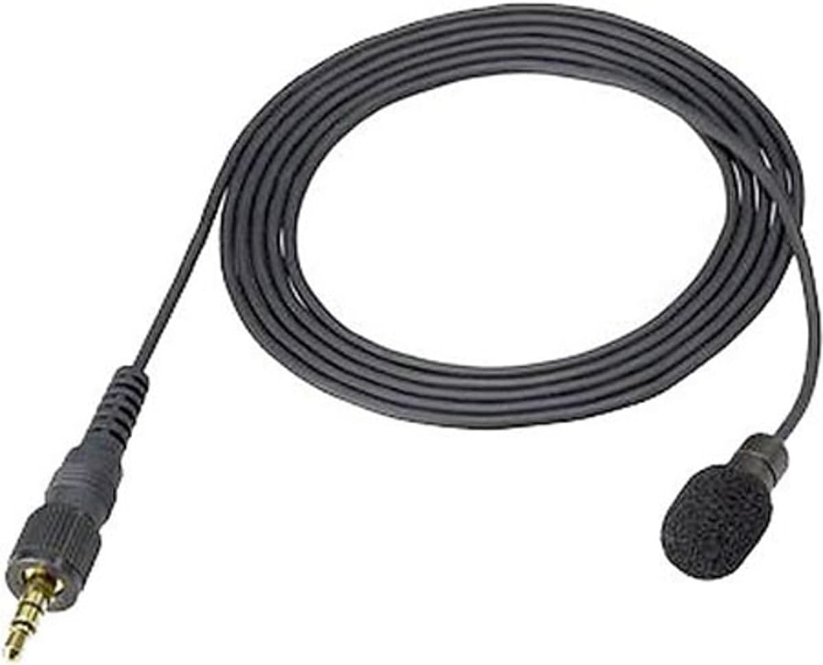 Sony ECMV1BMP Electret Condenser Lavalier Microphone for UWP Series, Black