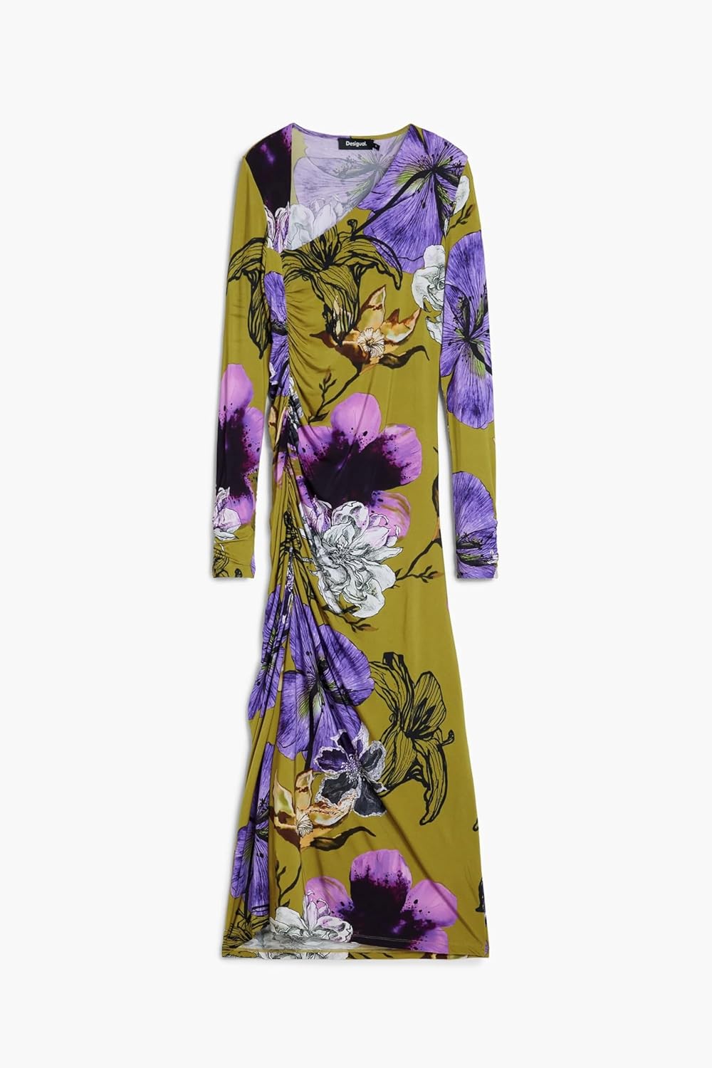 Desigual Women's Woman Knit Dress Long Sleeve