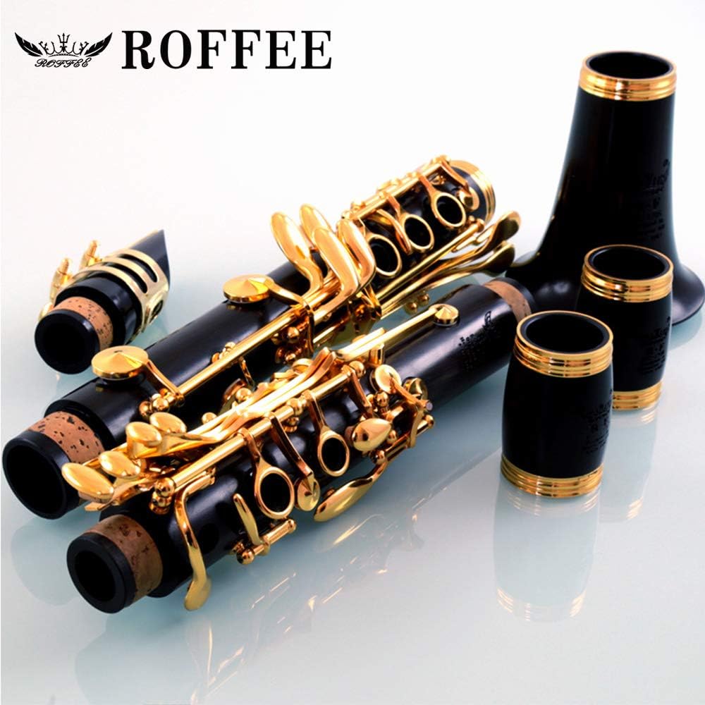 170S professional performance level ebony wood gold plated C tone clarinet