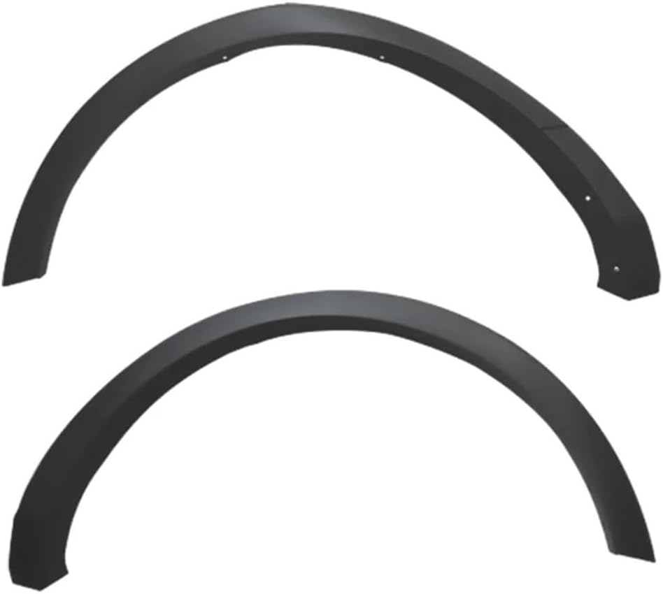 Rear Wheel Arch Eyebrow Compatible for Ford Explorer 2011-2018 Molding Car Accessories Fit Left Right Replacement Fender Flare Well(A Pair)
