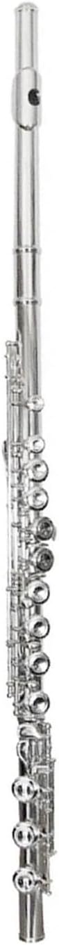 Professional Flute Instrument 17 Closed Hole White Brass Tube E Key Professional Woodwind Flute