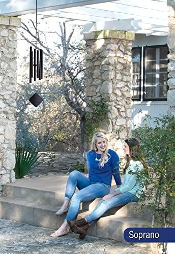 Music of the Spheres – Hawaiian Soprano, Small Handcrafted Wind Chime, Precision Tuned, Weather-resistant Unique Outdoor Wind Chimes, 30