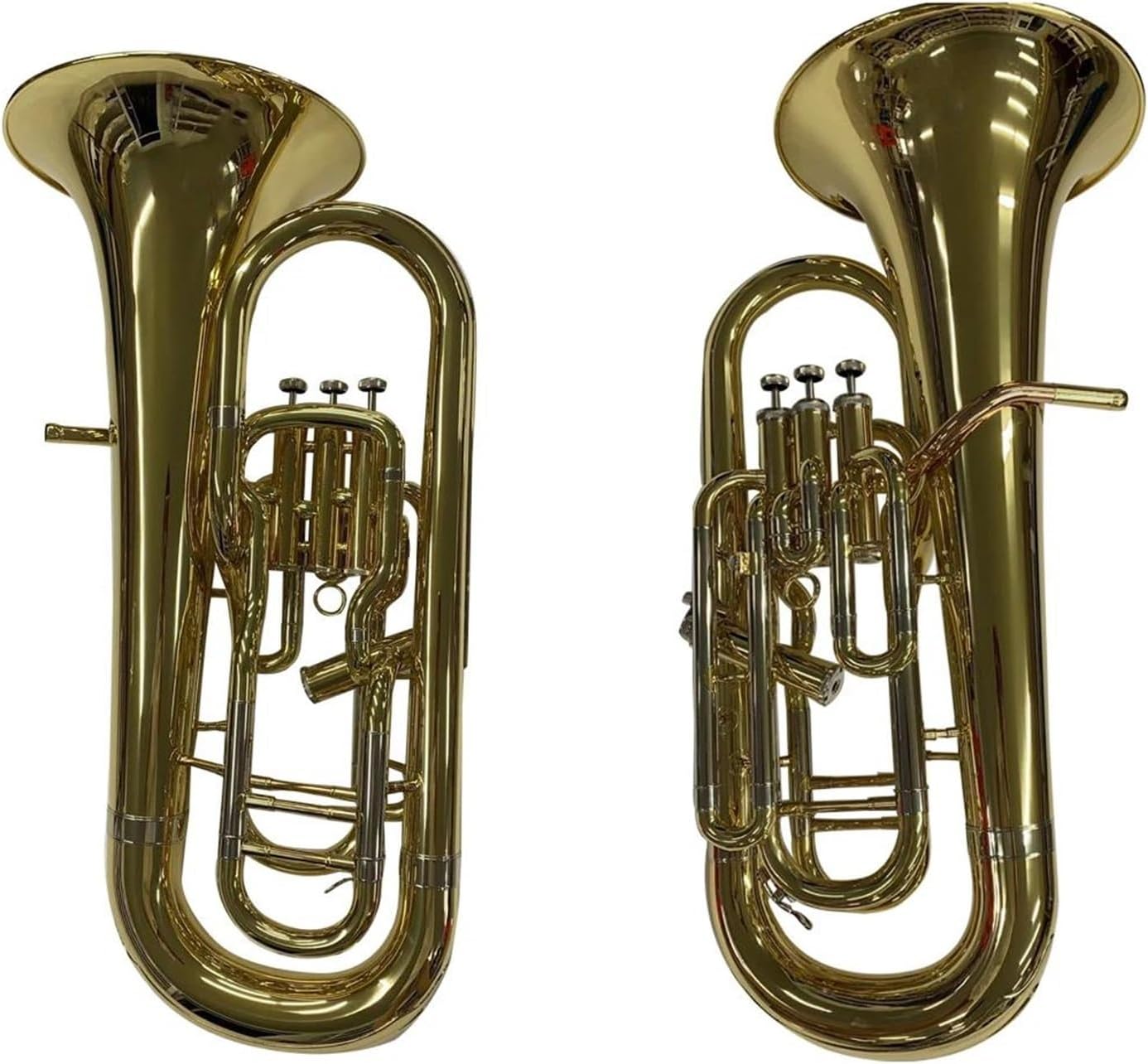 Beginner euphonium Brass Instruments Professional Gold Lacquer 3+1 Euphonium China