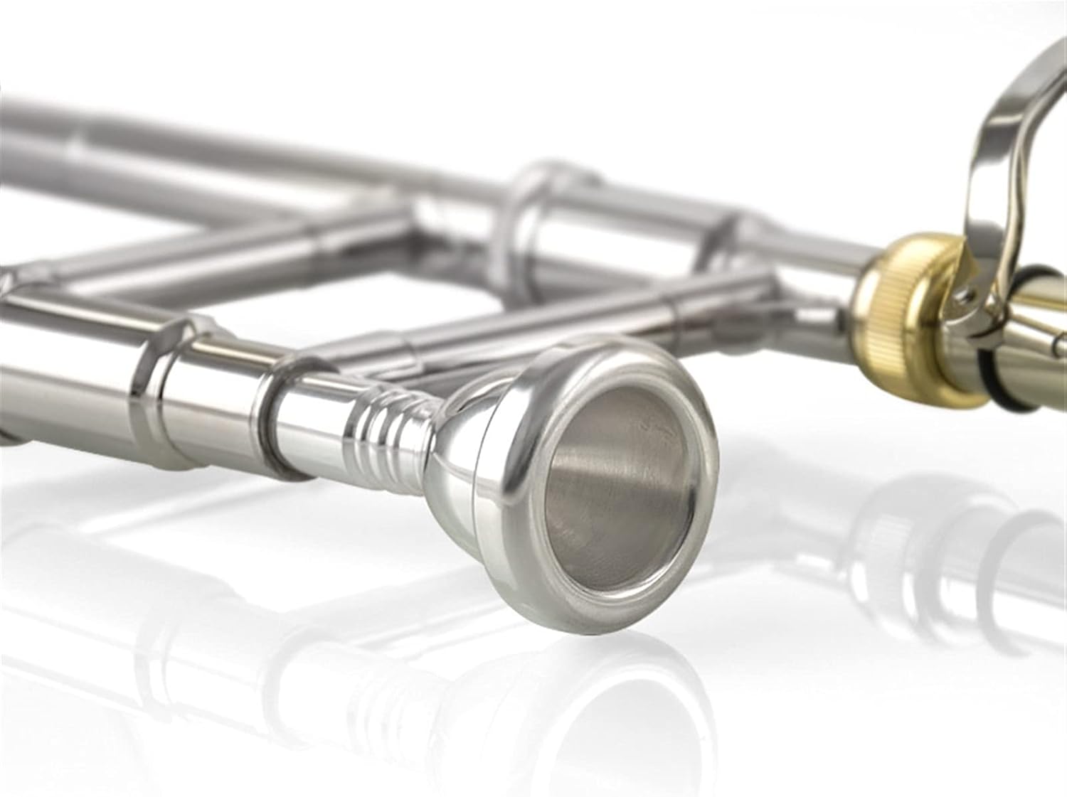 TSTS B/F Drop Lacquer Gold-Plated Nickel-Plated Copper-Nickel Alloy Telescopic Tube Variable Tone Trombone Beginner Trombone