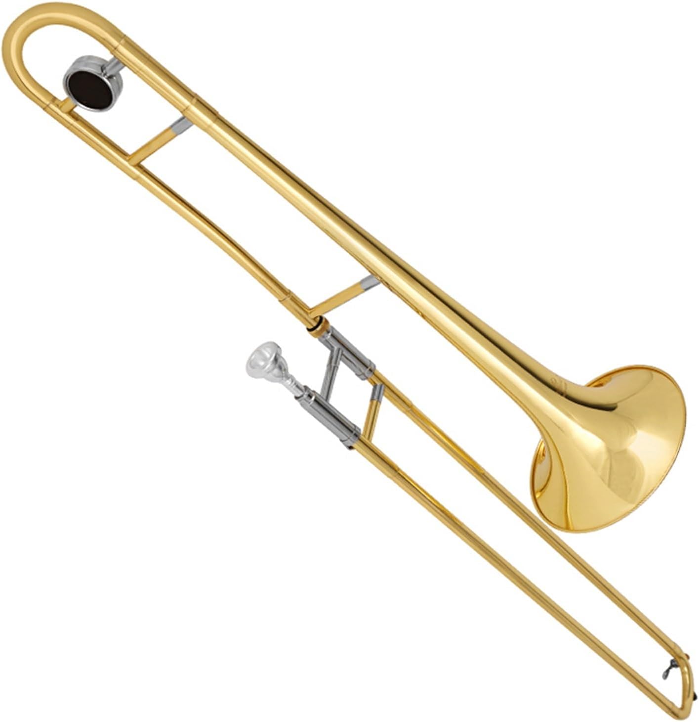 Professionals euphonium Tenor Trombone, B Flat, Brass Instrument, Lacquered Gold