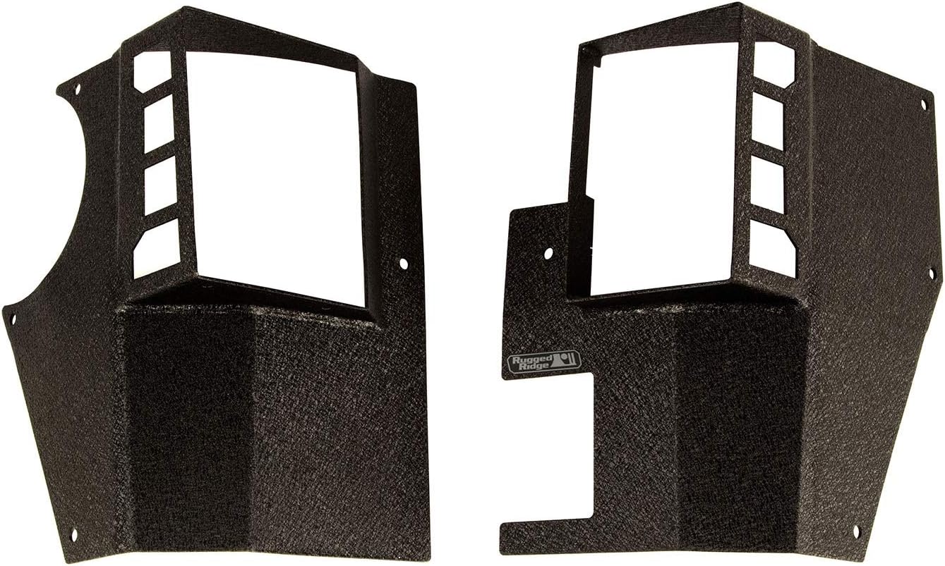 Rugged Ridge XHD Quarter Panel Guard Kit for Jeep Wrangler JK | Steel, Rear | 11615.21 | Fits 2007-2018 Jeep Wrangler JK 2-Door