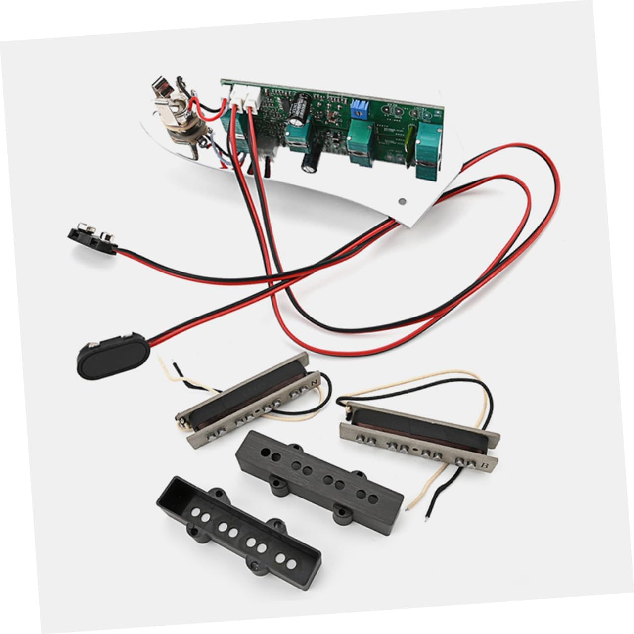 1set Bass Pickups String Bass Guitar Lightweight and Compact Design for Enhanced Sound Quality Construction