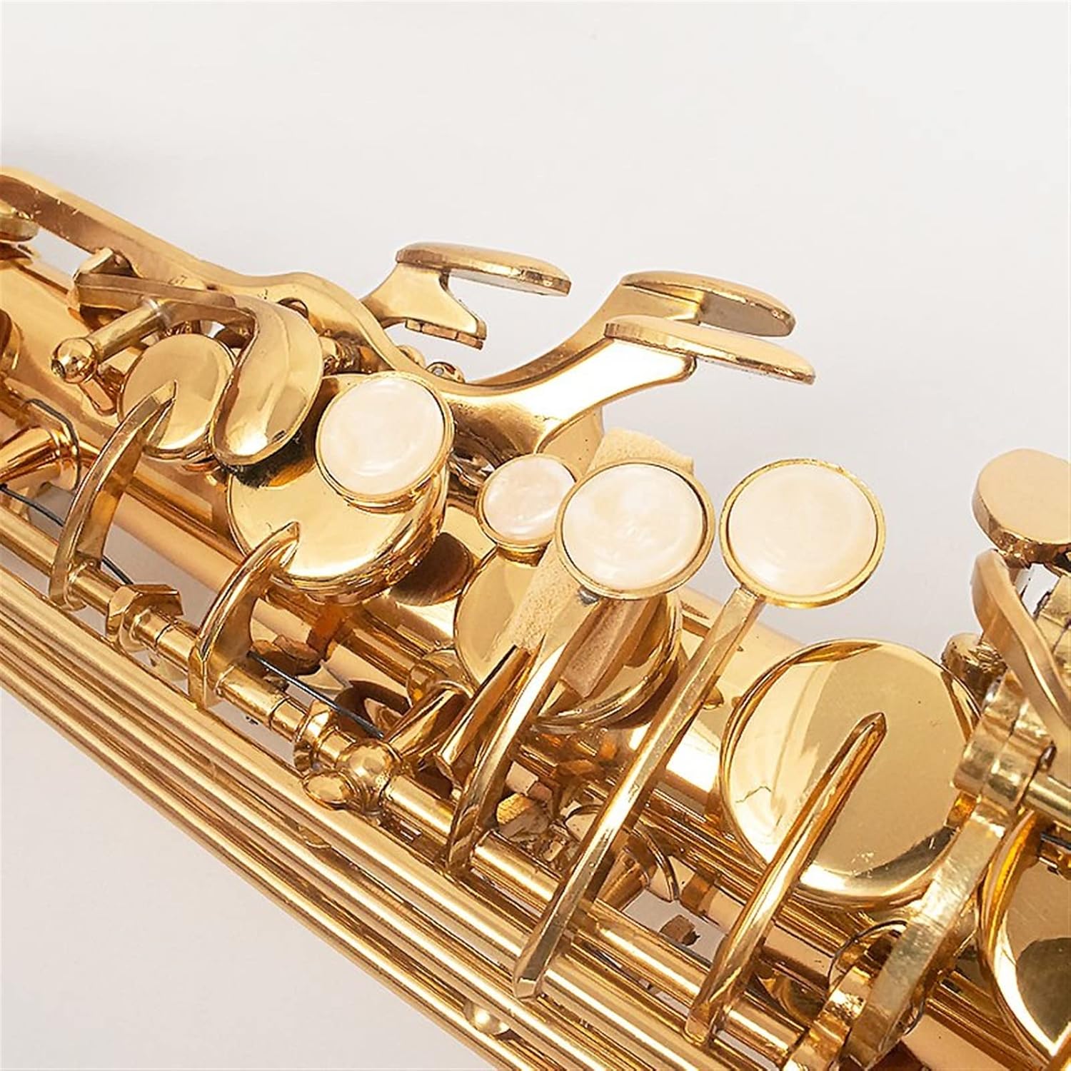 E-Flat EB Alto Saxophone Gold Keys Saxophone Woodwind Instrument with Case