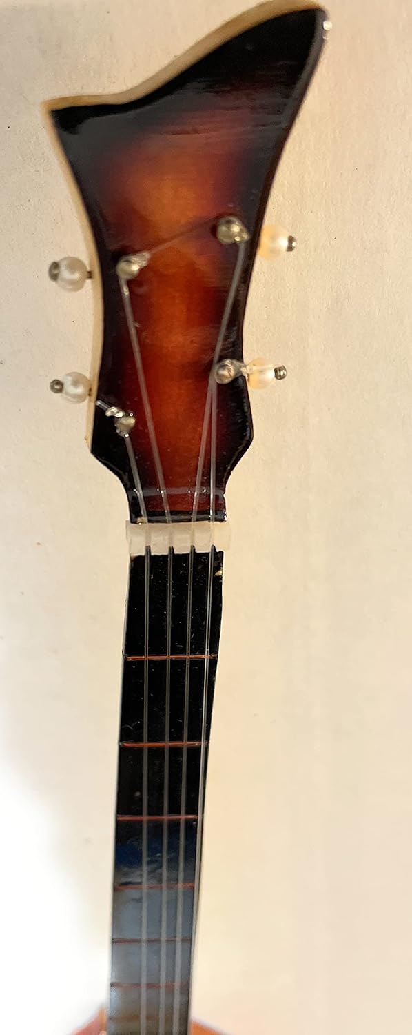 Pro Beatle Bass Sunburst Miniature Guitar Replica Collectible Guitar Gift Idea