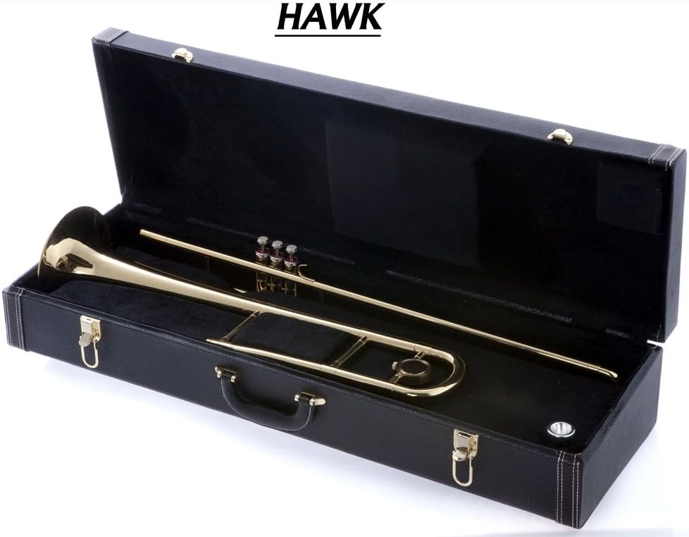 Fever Valve Gold Bb Trombone with Case and Mouthpiece