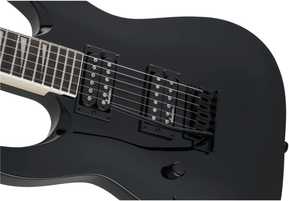 Jackson JS Series 6-String Dinky Arch Top JS22 DKA LH Electric Guitar with Amaranth Fingerboard and Maple Neck (Gloss Black)