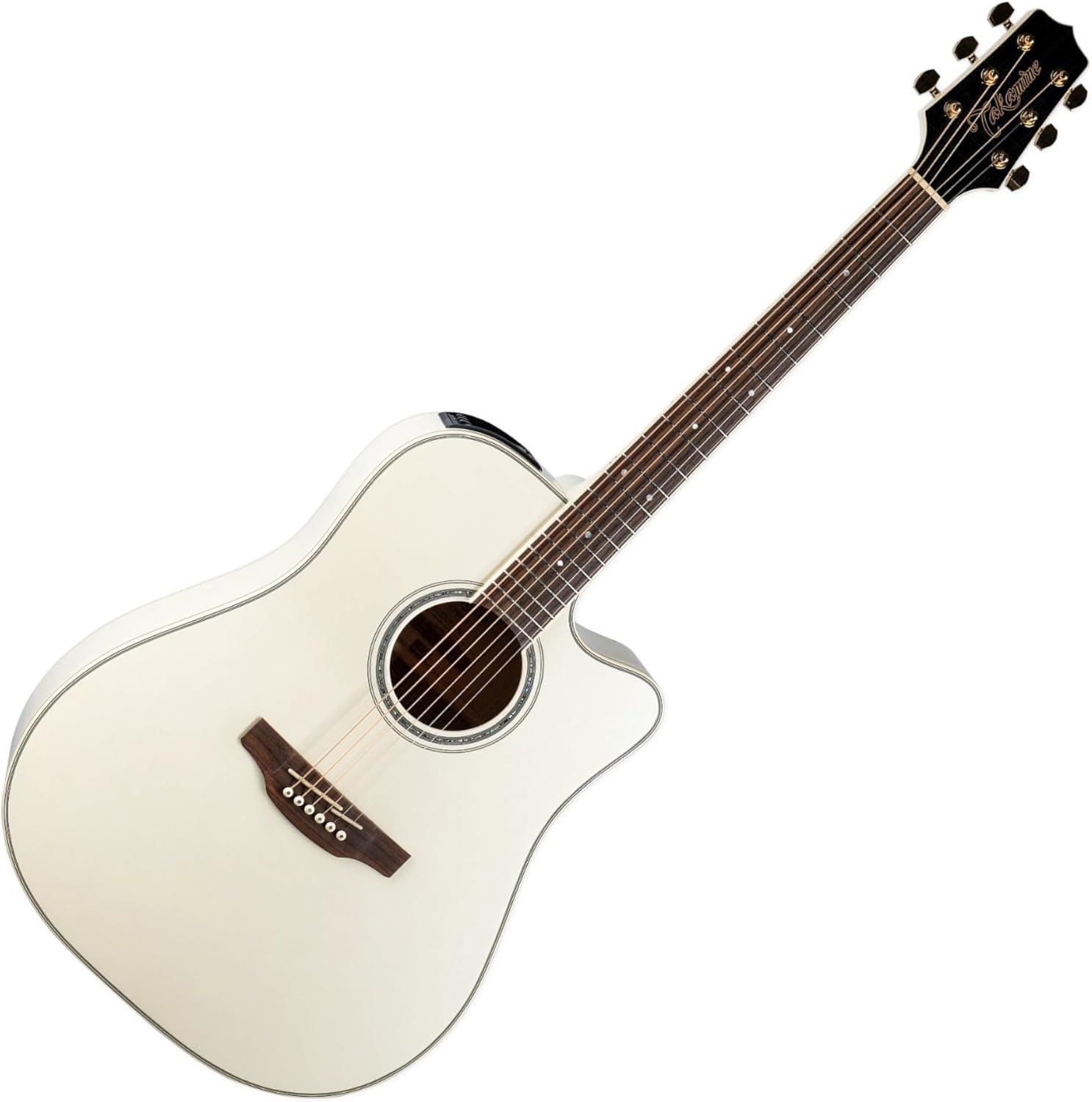 Takamine GD-37CE PW Acoustic-electric Guitar - Pearl White