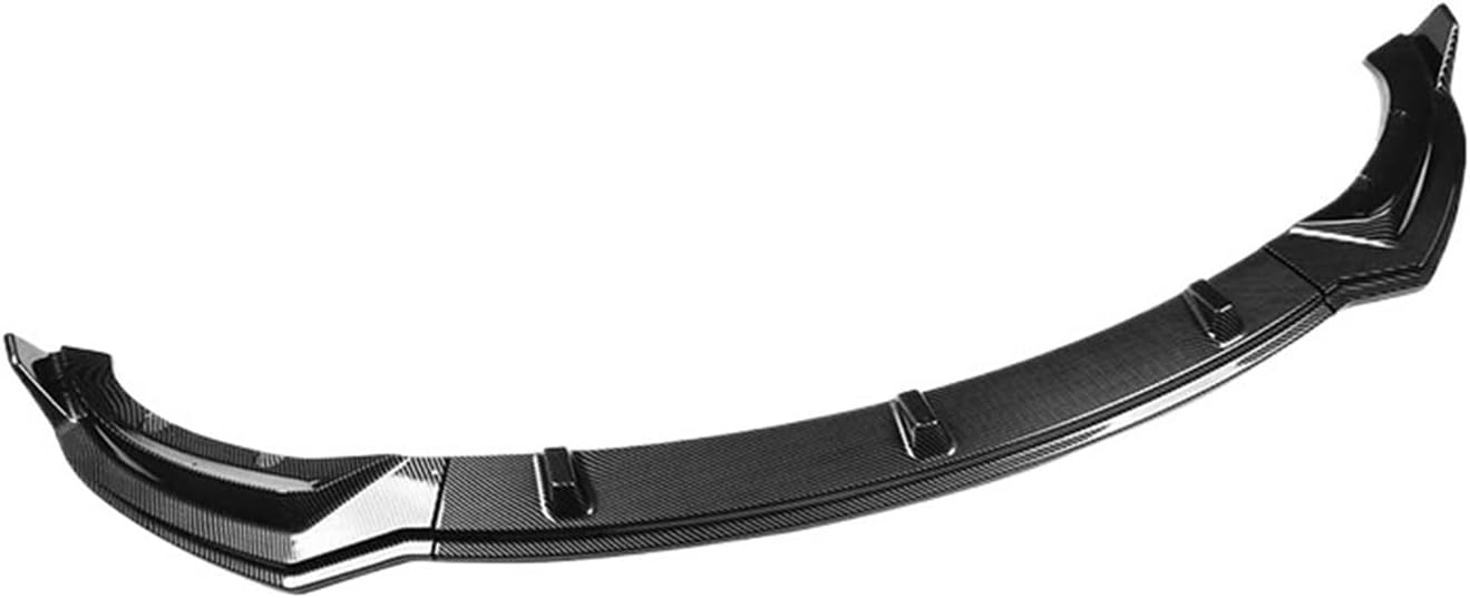 Compatible For Tesla Model Y 2017-2021 Front Lower Bumper Lip Spoiler Car Modification Body Kit Bumper Diffuser Protector Trim Cover(Carbon Fiber look)