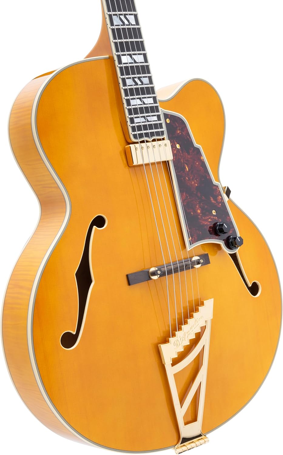 D'Angelico Excel EXL-1 Hollowbody Electric Guitar - Amber