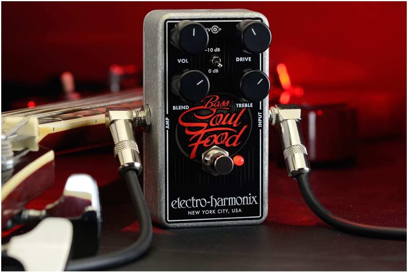 Electro-Harmonix Bass Soul Food Overdrive Pedal