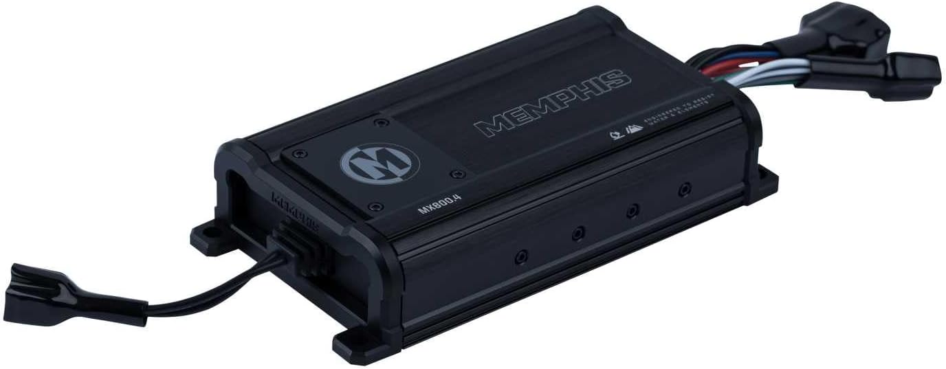 Memphis Audio MX800.4 Powersports 800 Watts 4-Channel Amplifier