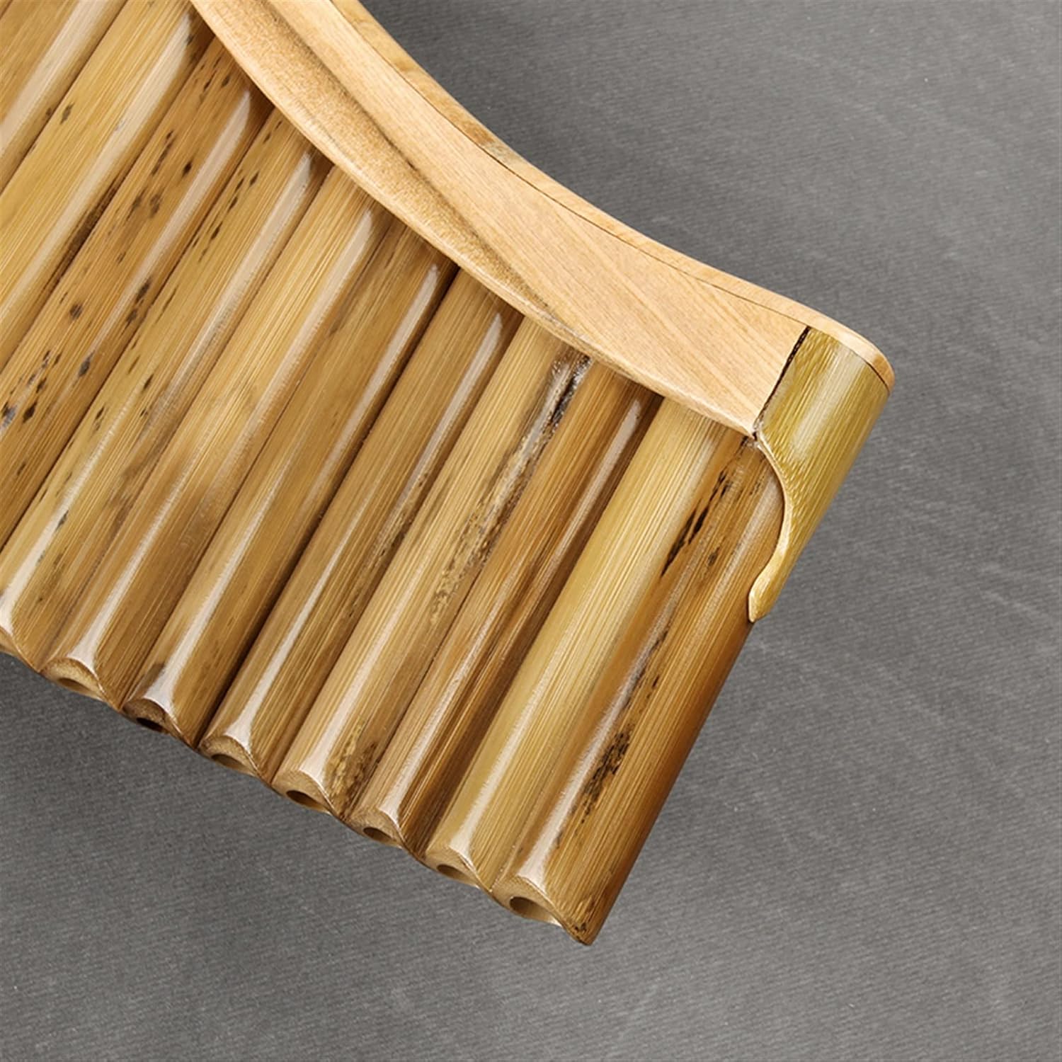 TSTS Beginner Pan Flute 22 Pipes Pan Flute C Key Bamboo Musical Instruments Woodwind Instrument Handmade Pan Pipes (Color : Left Hand)