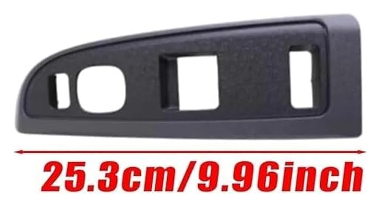 2pcs Car Power Window Switch Cover Bezel Front Left Right Compatible for Silverado Compatible for GMC Sierra 1500 2500 3500 2004-2007 LHD