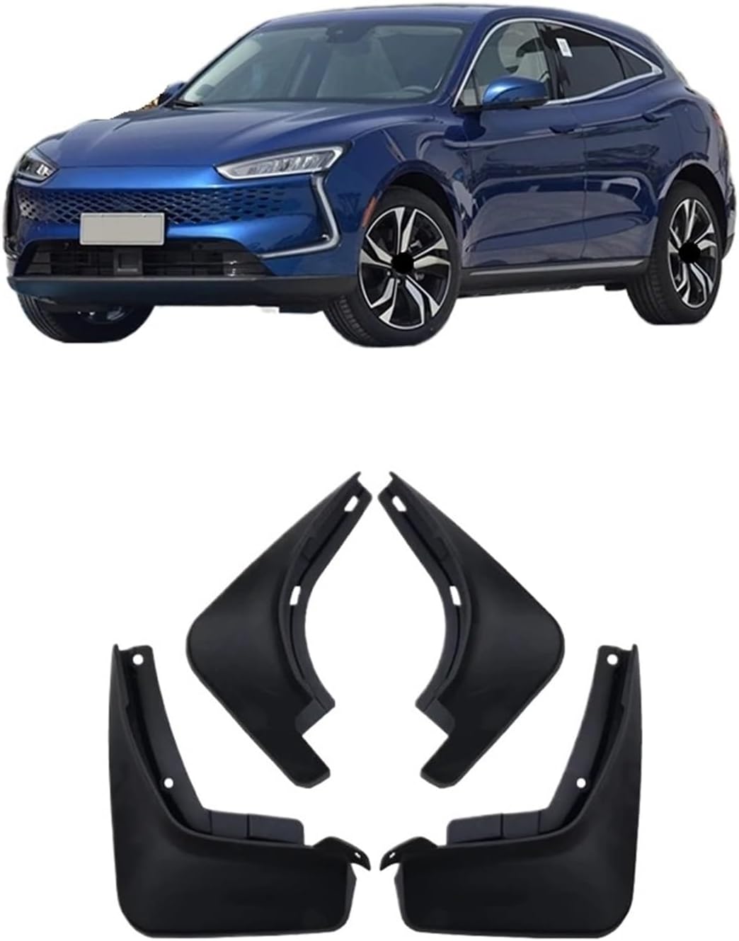 Car Mud Flaps Splash Guard Mudguards MudFlaps Front Rear Fender Auto Accessories Car Styling Compatible for SERES 5 2021 2022 2023 2024 ABS