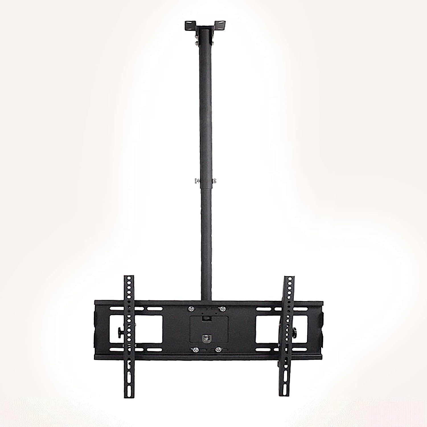 Universal TV Stand Multifunction TV Ceiling Mount, Height Adjustable Flat Slope Ceiling TV Wall Mount, Ceiling TV Bracket Fits 42-70 Inch TVs Plasma Panel Display (4m