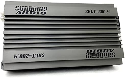Sundown Audio Multi-Channel Full Range Class-D Amplifier (SALT-200.4)