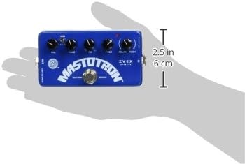 ZVEX Effects Mastotron Vextron Series Silicon Fuzz Guitar Pedal,Blue,2.38 x 1.82 x 4.70