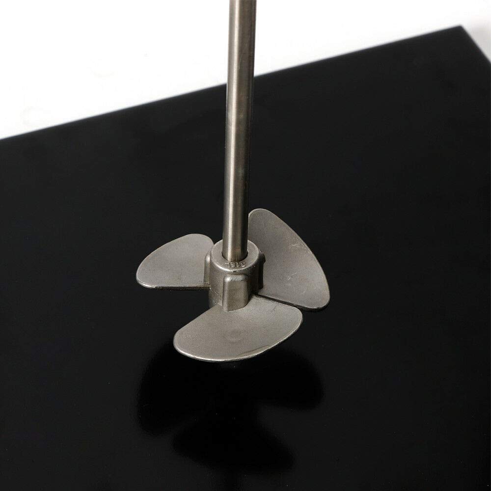 Pneumatic Automatic Paint Mixer，5 Gallon 1/4 HP 50L Stainless Steel Pneumatic Mixer Paint Mixer Mix Tool for Viscous Liquid Ink Dye Chemicals Mixing Machine Blender Disperser