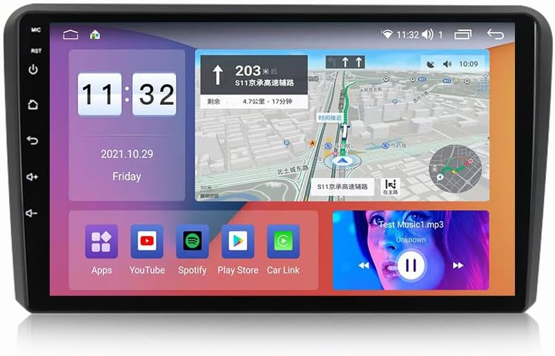 Generic Car Stereo Radio for Audi A3 2G RAM+32G ROM…