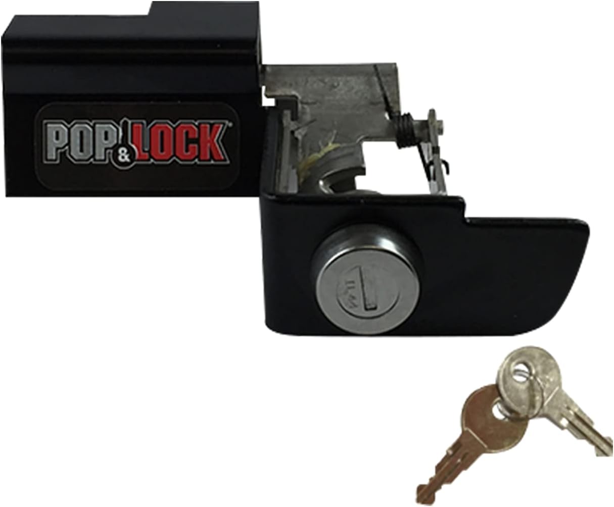 Pop & Lock PL1300 Black Manual Tailgate Lock for Chevy/GMC (New Body)