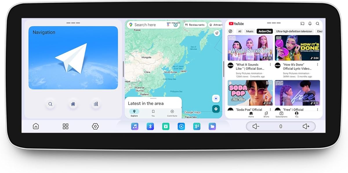 JOYING Car Radio for Toyota Sienna 2004-2010, 12.3 Inch QLED Touch Screen Android 13 Car Stereo 12GB+256GB with Carpaly & Android Auto, AM/FM, GPS Navigation, Bluetooth(JY-TT904N12)