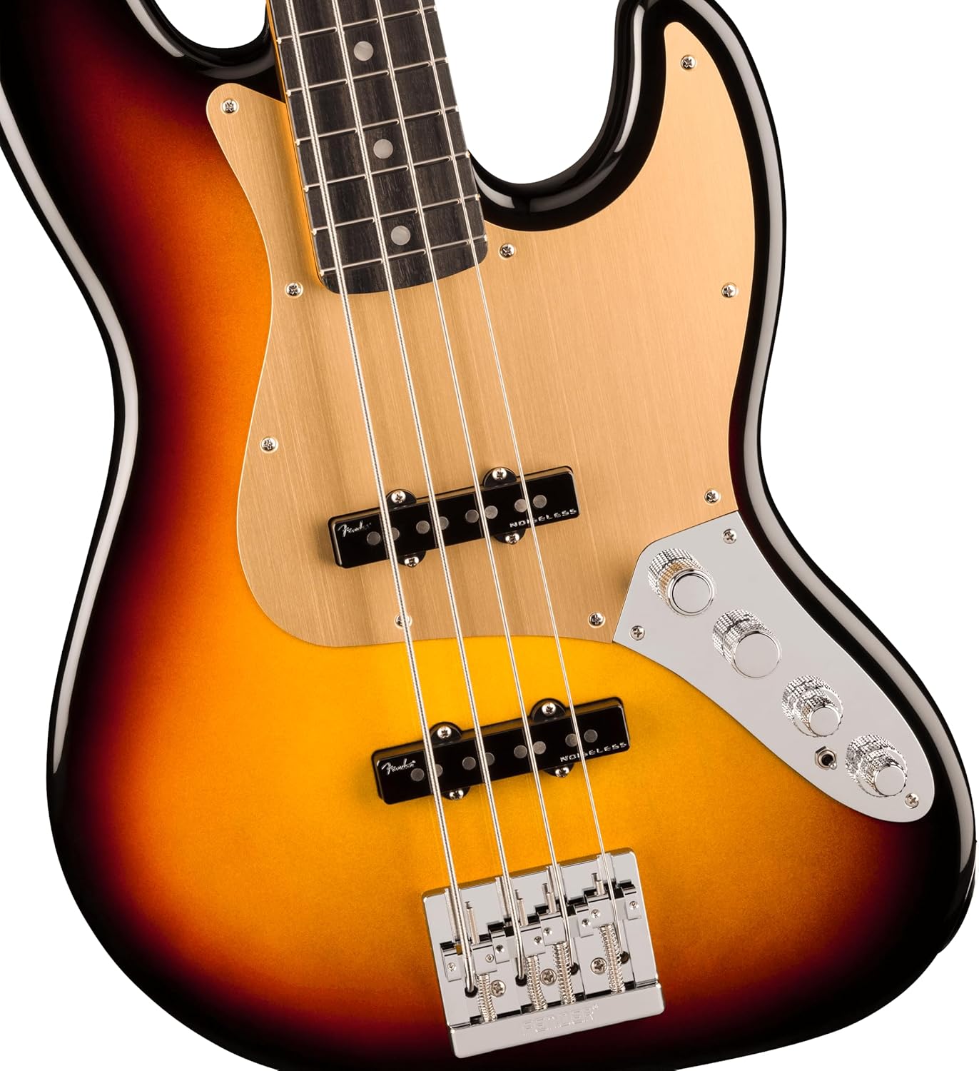 Fender American Ultra II Jazz Bass - Ultraburst, Ebony Fingerboard