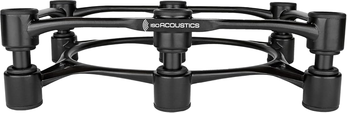 IsoAcoustics Aperta Series Isolation Speaker Stands with Tilt Adjustment: Aperta300 (11.8