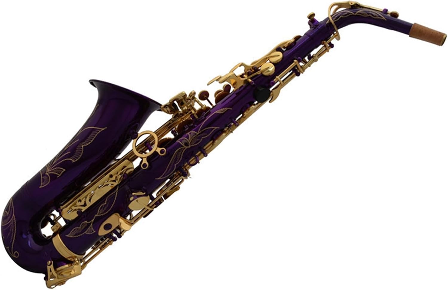 Saxophone for Beginners Saxophone Instrument Purple E Flat Alto Saxophone Professional Saxophone Woodwind Instrument