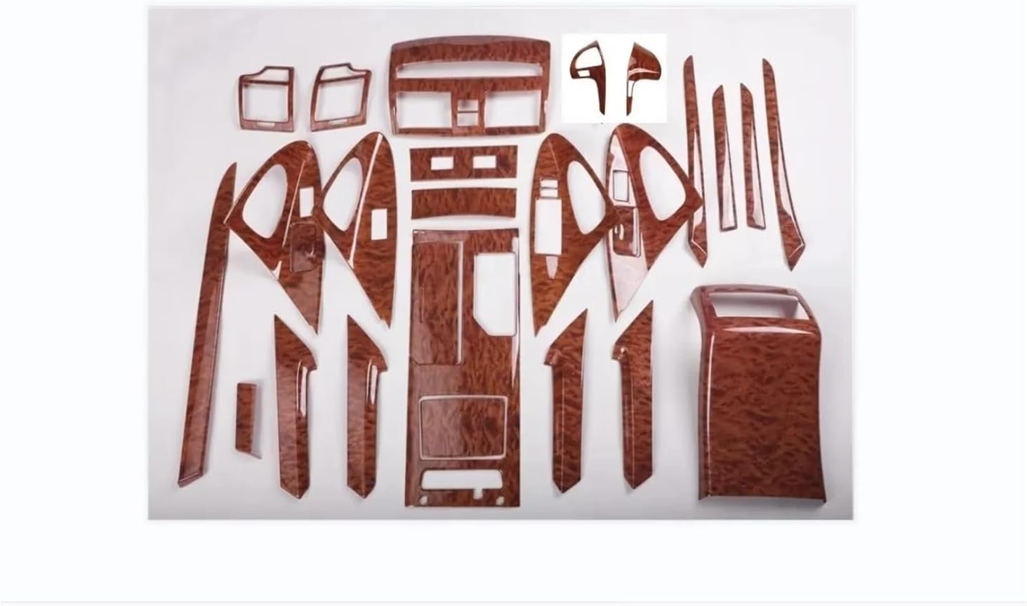 Compatible for Toyota Camry 2006 2007 2008 2009 2010 2011 Car Accessories Carbon Fiber Interior Trim Gear Windows Control Panel Stickers (Color : RHD-01), huangtao2004