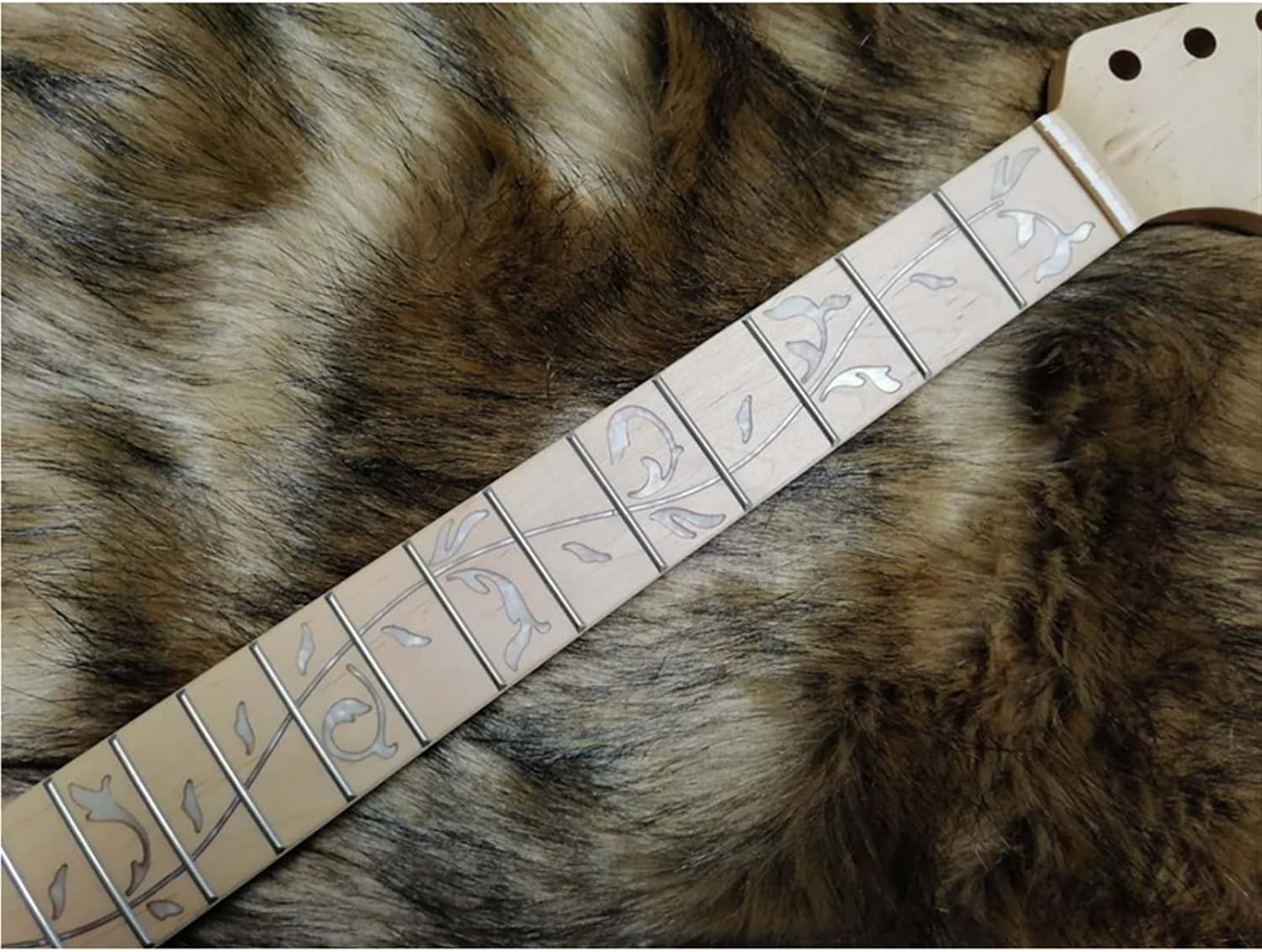 TSTS 22 Frets Maple Electric Guitar Neck Guitar Accessories Parts Guitarra Musical Instruments Guitar ​Neck Replacement
