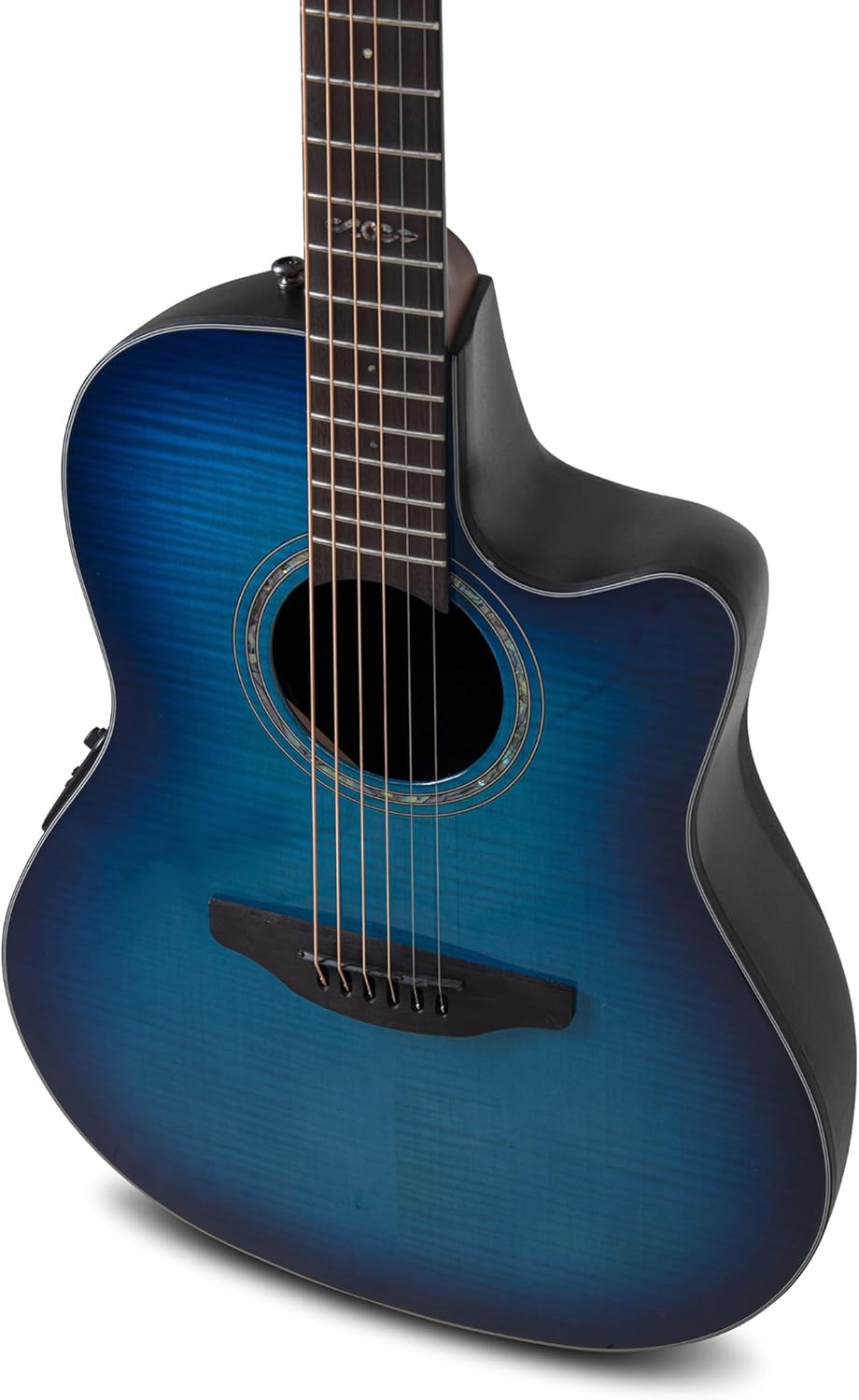 Ovation CS24P-BLFL-G Celebrity Standard Plus Blue Flamed Maple