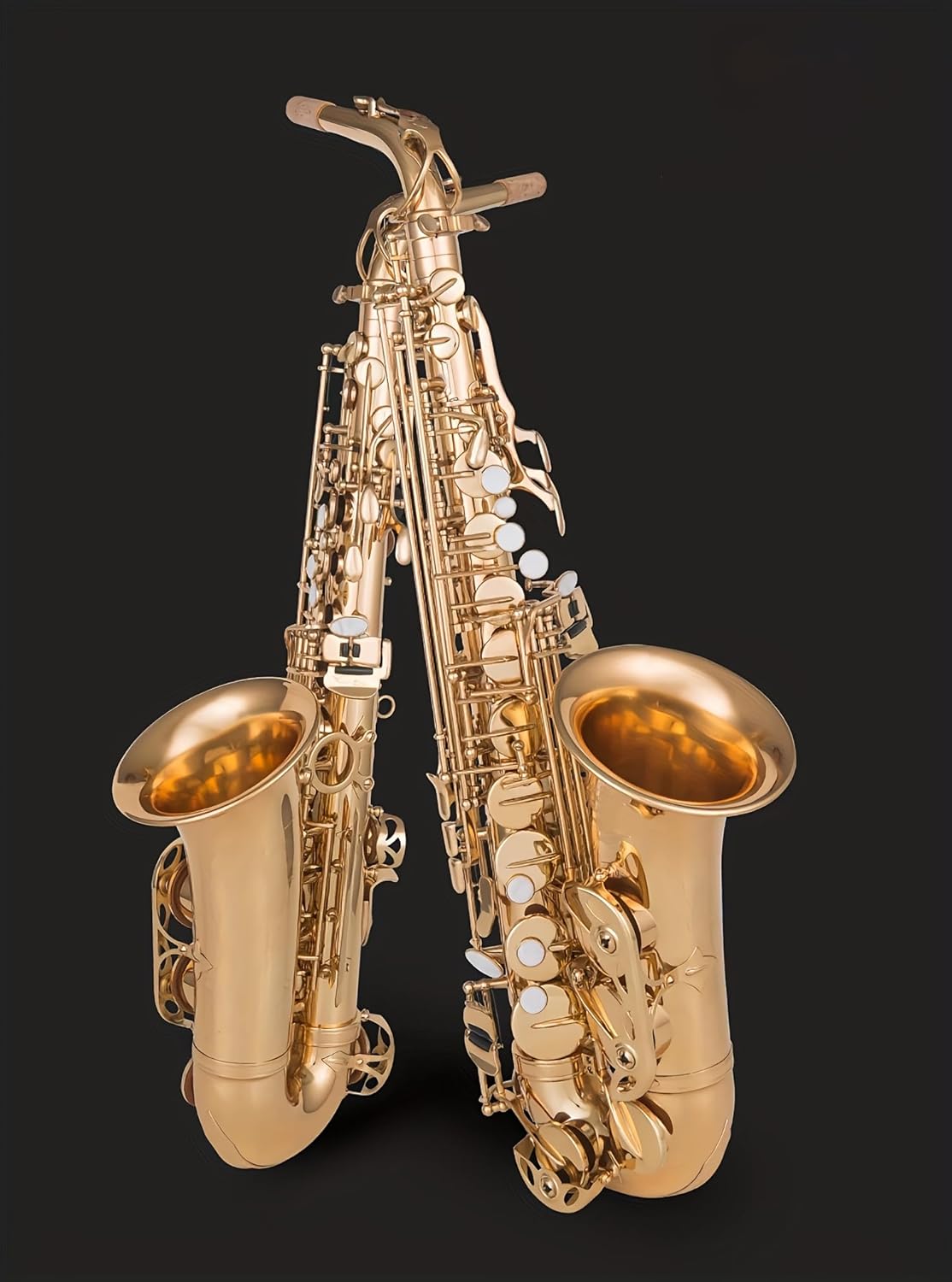 E flat alto saxophone beginners professional saxophone belt box, whistle, cleaning suit.