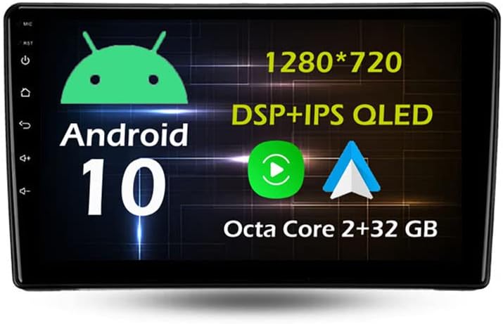 9'' Android Car Stereo Radio for Nissan Navara D40 2004-2010 Octa Core Android 13 Touchscreen Headunit Supports GPS Navigation Carplay Android Auto Bluetooth SWC DSP AHD Backup Camera-2+32