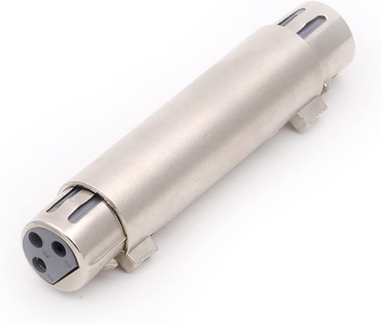 3Pin X L R Female to Female S I M Card Audio Microphone Mic Adapter Connector XLR Male to XLR Male Connectors 10Pcs (Color : 10xMM 3P)