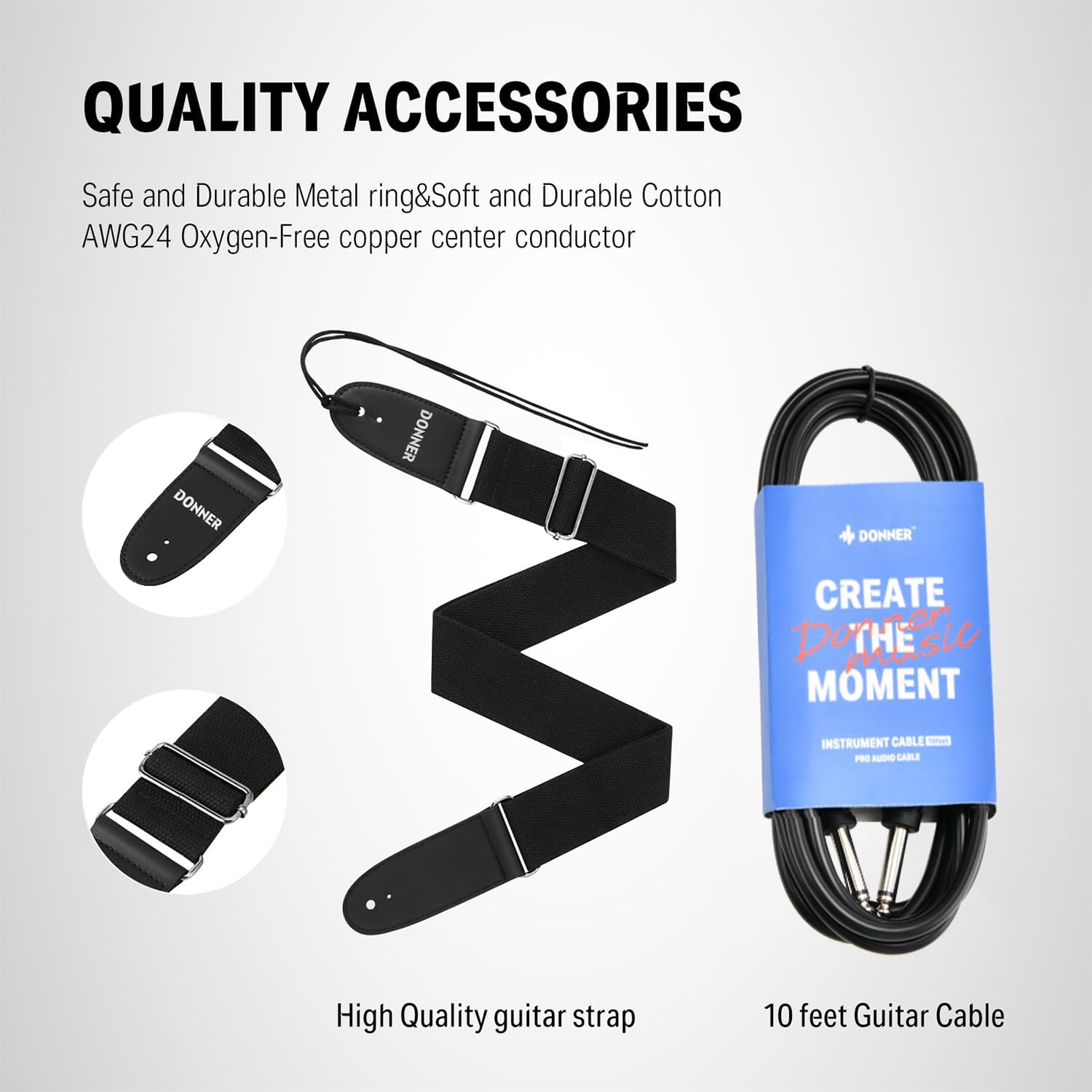 Donner 39 Inch Jazz Electric Guitar TL Thinline F Hole Beginner Full Size Hollow Guitar with H-H Pickups,Bag, Strap, Cable,Sunburst(DJC-1000S)