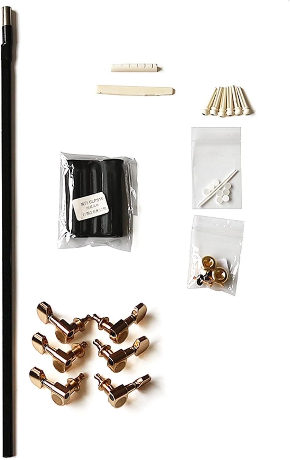 Folk Guitar Full Single Finished Barrel Combination Rosewood Back and Side Spruce Veneer DIY Guitar Material DIY Guitar Kit