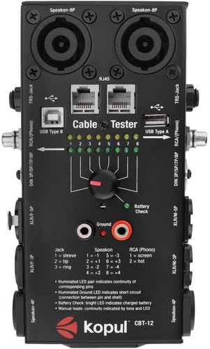 Kopul CBT-12 - 12-in-1 Cable Tester