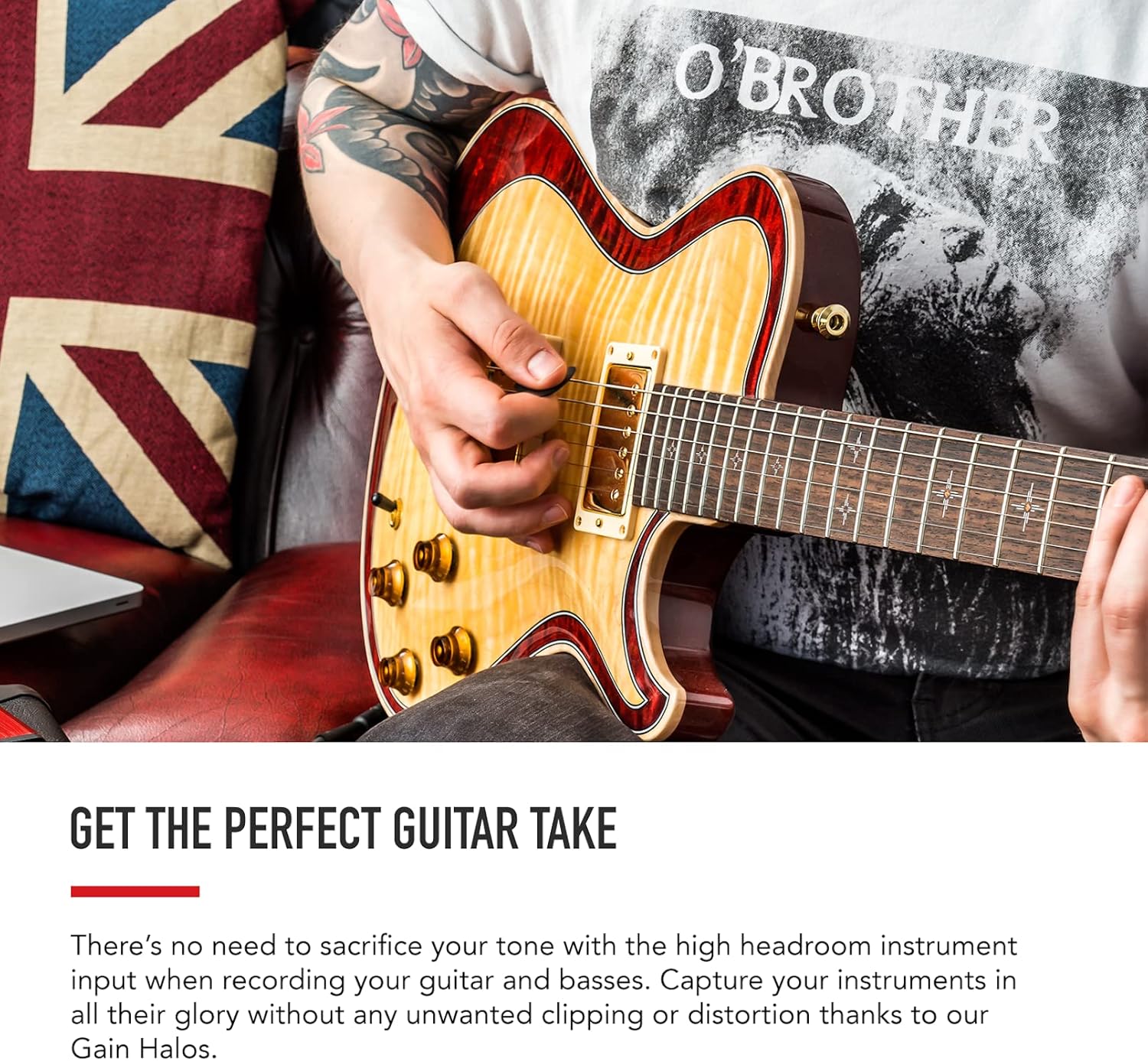 Rode PSA1 & Focusrite Scarlett Solo 3rd Gen USB Audio Interface, for the Guitarist, Vocalist, Podcaster or Producer — High-Fidelity, Studio Quality Recording, and All the Software You Need to Record