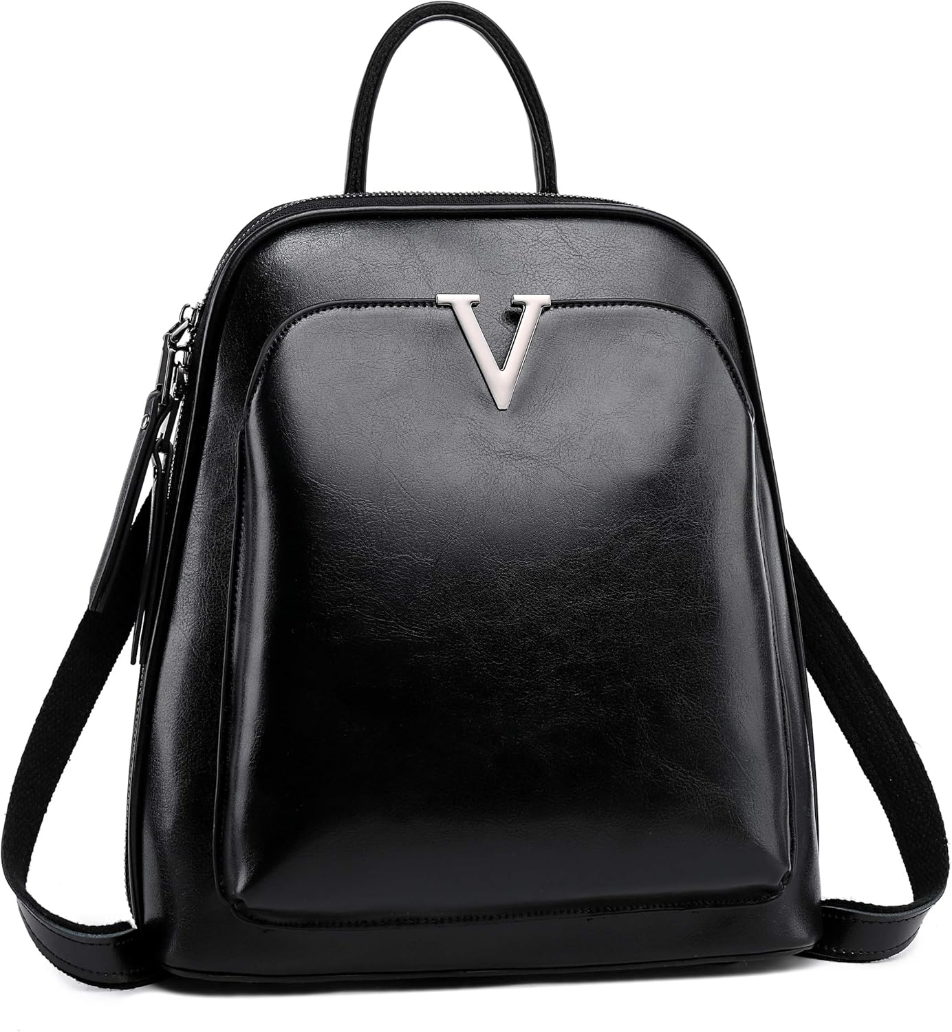 Iswee Backpacks、Haversacks、Rucksacks、School bags、School satchels、Travelling bags Anti-theft Convertible Shoulder Bag Travel Bag(Black)