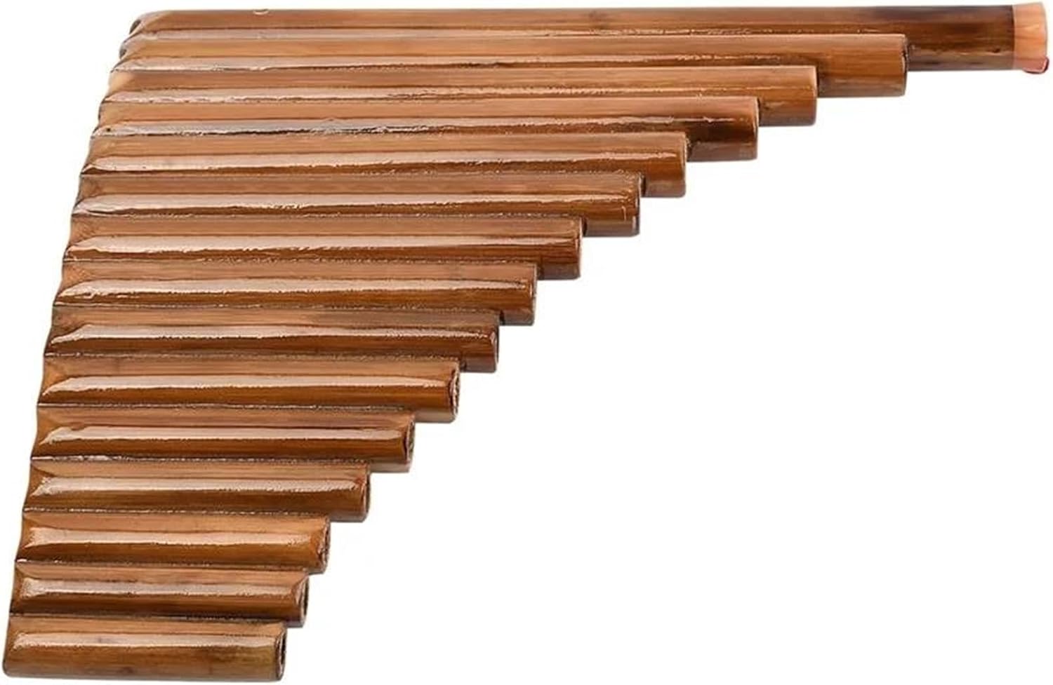 pan flute for beginners 15 Pipes G-tune Pan Flute Woodwind Chinese Traditional Musical Instrument Panpipes Left/Right Hand (Color : Right-Hand)