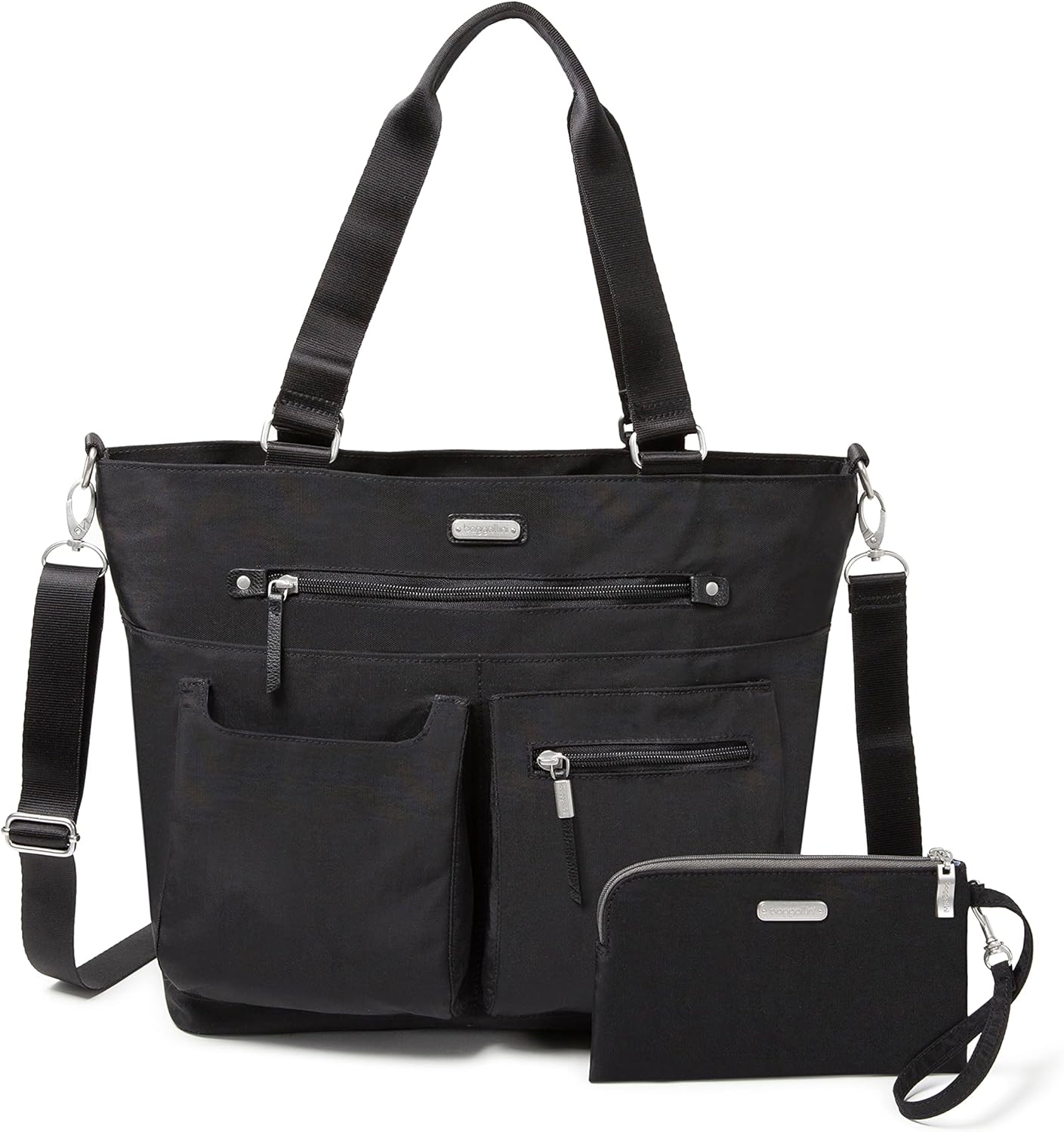 Baggallini Any Day Tote with RFID Phone Wristlet