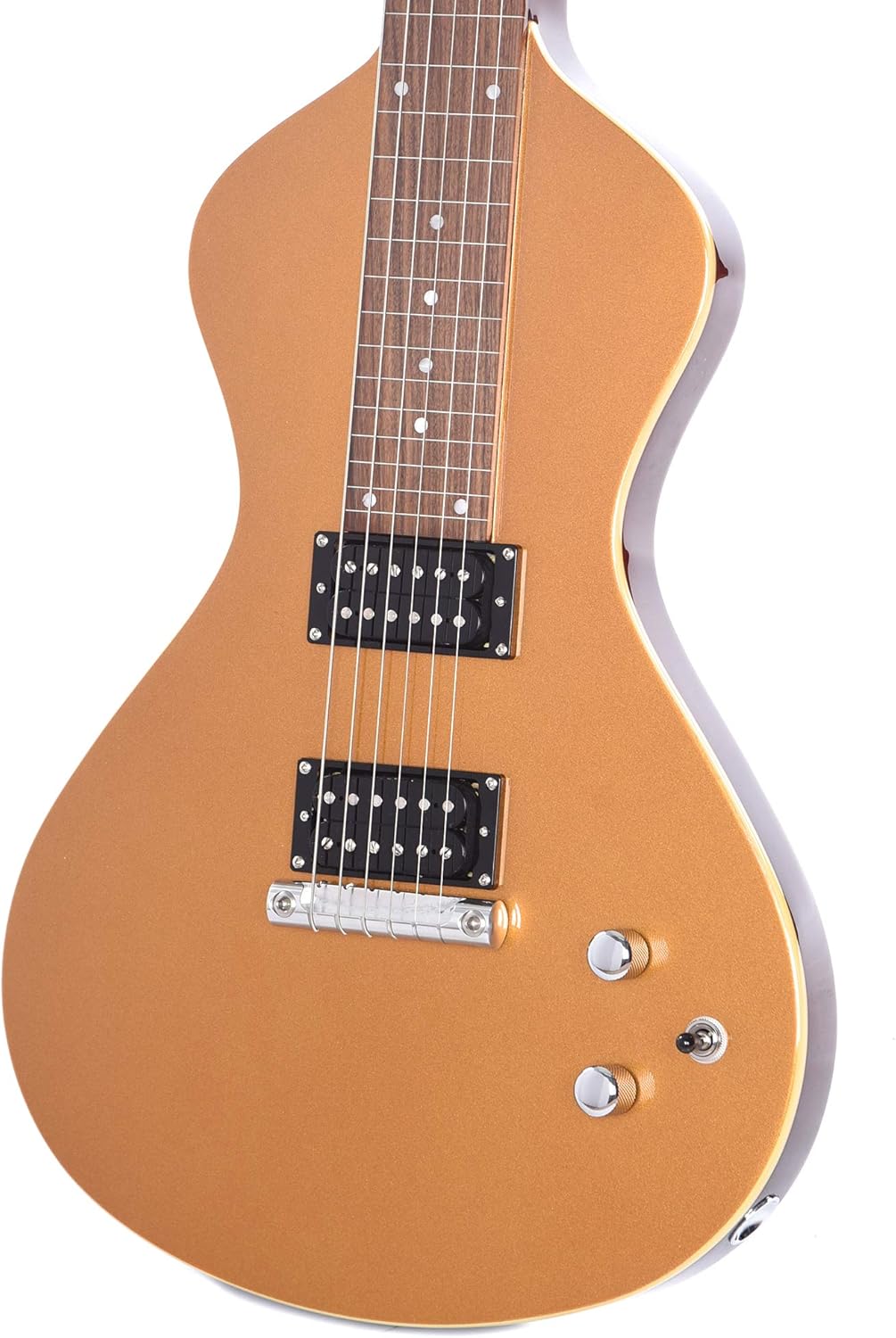Asher Guitars Electro Hawaiian ® Junior Lap Steel Gold Top w/Gig Bag