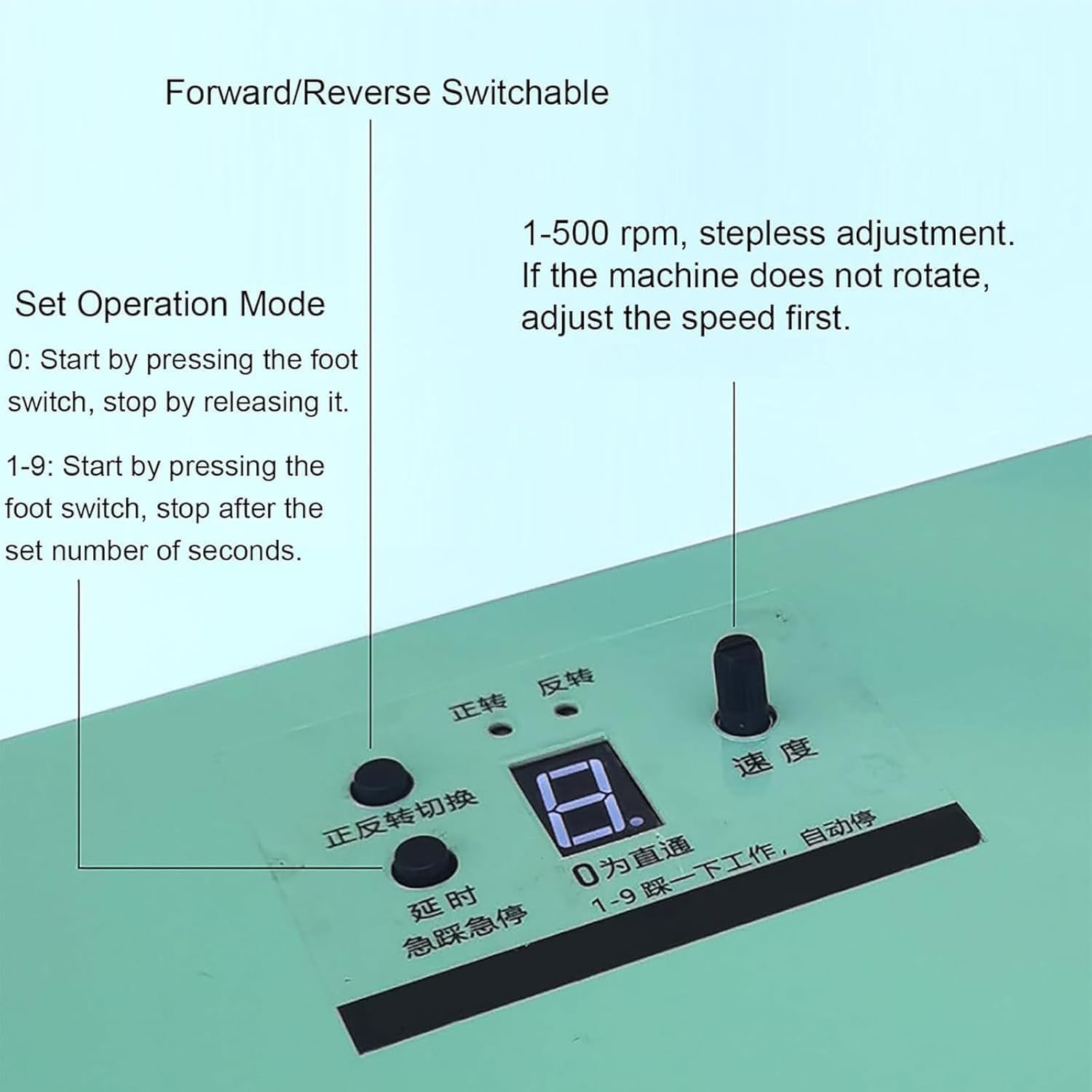 Electric Ribbon Winding Machine, Small Data Cable Winding Machine, with Foot Switch, Forward and Reverse, 1-500 RPM Speed Adjustable, for Ribbon, Wire, Cable