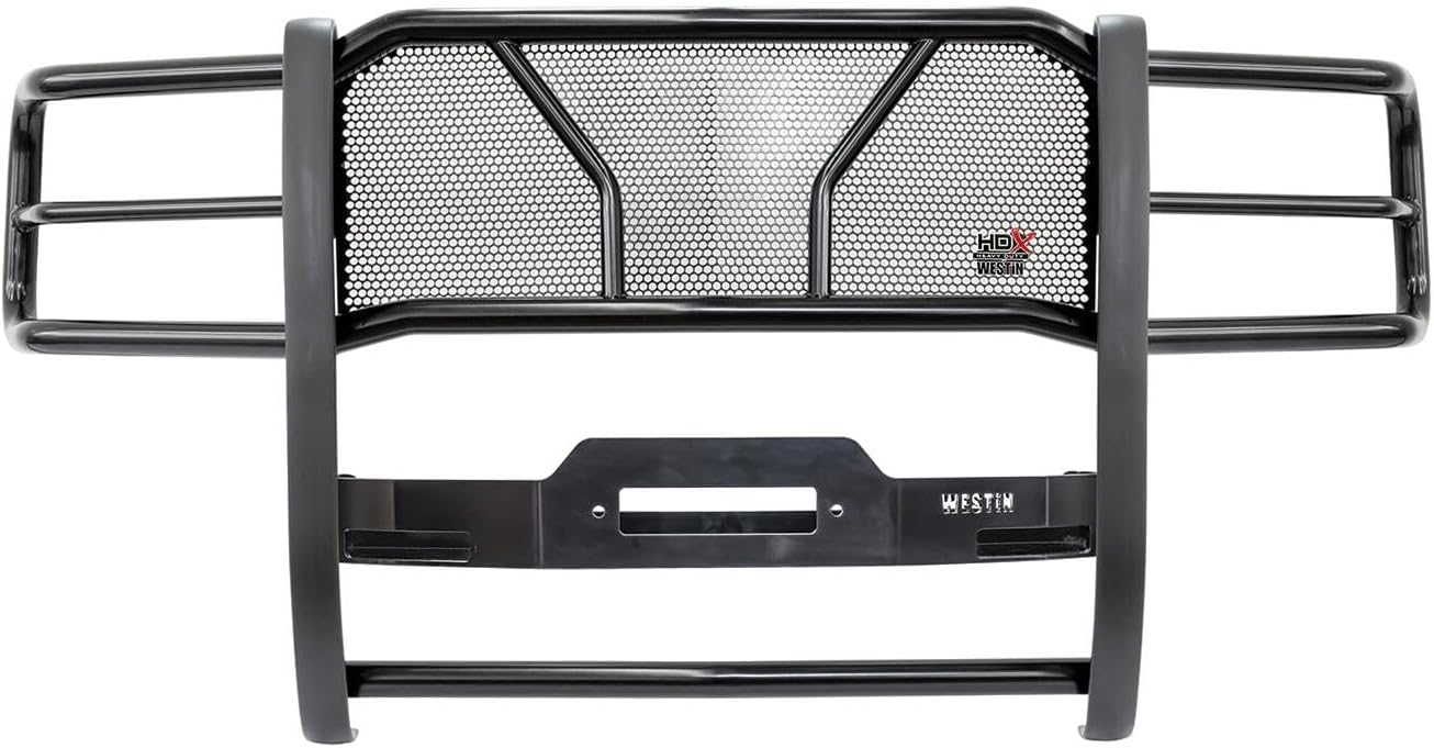 Westin 57-93545 HDX 1-Piece Winch Mount Grille Guard fits 2009-2018 Ram 1500 2019-2024 Ram 1500 Classic (Exc Rebel & Warlock)