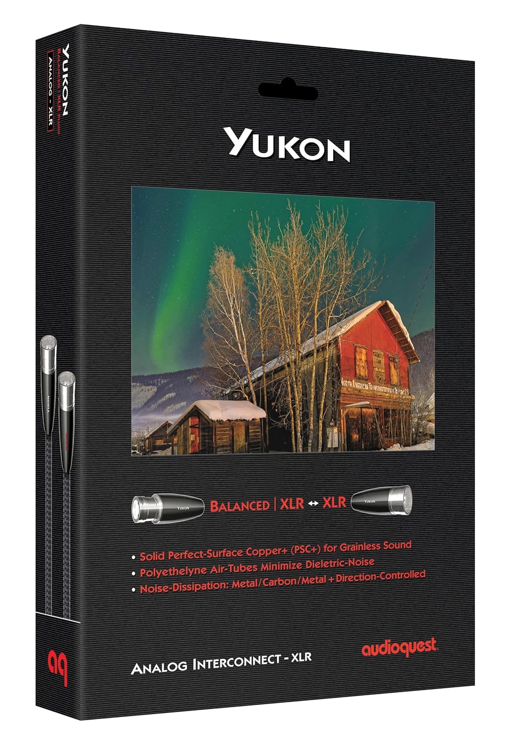 AudioQuest Yukon XLR Audio Interconnect Cable (0.5m, Pair)